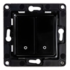 Изображение Shelly Shelly wall switch 2 button (black)