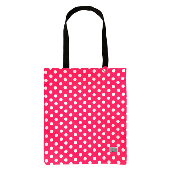 Picture of Shopping bag Wonder wzór 2 pink polka-dot