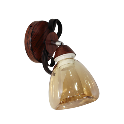 Attēls no Sienas lampa, 1 kupols,B125-1W, 1x60W E27