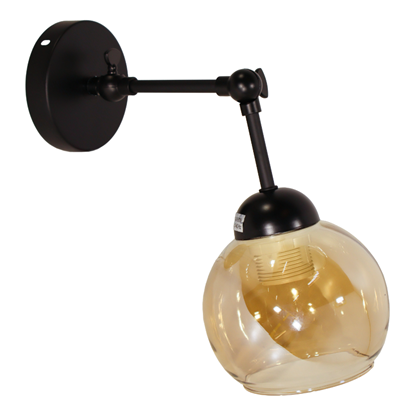 Attēls no Sienas lampa, 1 kupols,ZX312-1W, 1x60W E27