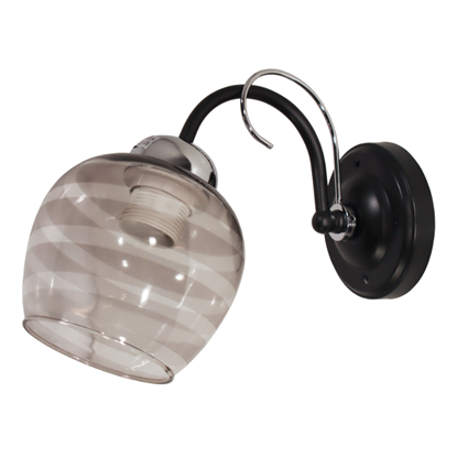 Attēls no Sienas lampa, 1 kupols,ZX378-1W, 1x60W E27