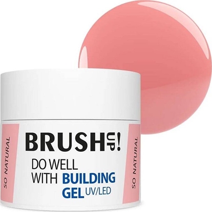 Attēls no Silcare BrushUp! Do Well with Building Gel el budujcy do paznokci So Natural 12g