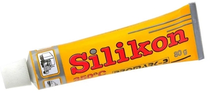 Attēls no Silikon wysokotemperaturowy czerwony 80g(50)