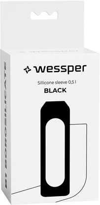 Attēls no Silikonowa nakadka dla WE260 500ml Wessper B1 Borosilicate Black (SS-BK-WES260-500-NEW)