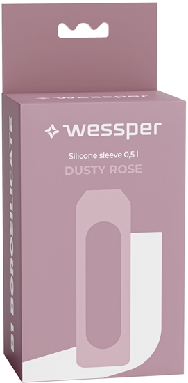 Picture of Silikonowa nakadka dla WE260 500ml Wessper B1 Borosilicate Dusty Rose (SS-DR-WES260-500-NEW)