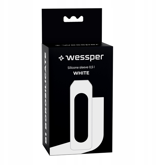 Изображение Silikonowa nakadka dla WE260 500ml Wessper B1 Borosilicate White (SS-WH-WES260-500-NEW)