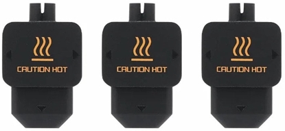 Attēls no Silikonowe osony na hotend do drukarek Bambu Lab z serii H2 - 3szt.}