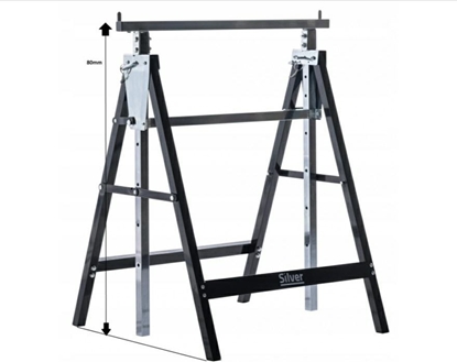 Attēls no Silver KOBYKA STOJAK REGULOWANA WYSOKO 80-130cm /SILVER