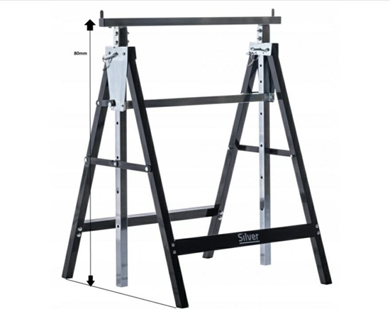 Picture of Silver KOBYKA STOJAK REGULOWANA WYSOKO 80-130cm /SILVER