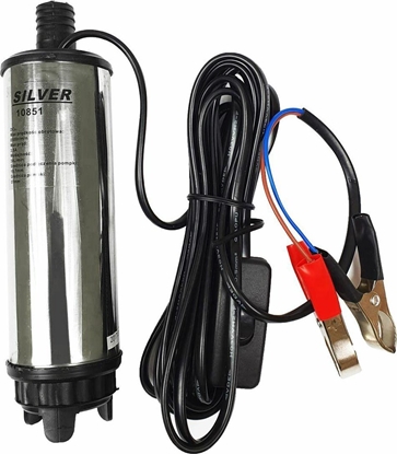 Attēls no Silver POMPKA DO PALIWA 50mm 12V /SILVER