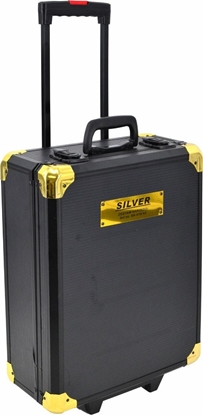 Изображение Silver SILVER ZESTAW KLUCZY  419el. W WALIZCE NA KÓKACH CZARNEJ PROF