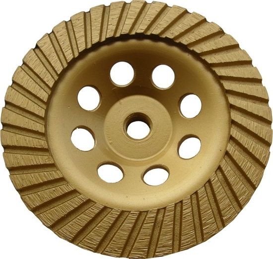 Изображение Silver TARCZA SZLIFIERSKA DIAMENTOWA 125MM TURBO/SILVER 5mm EX10317