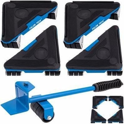 Attēls no Silver ZESTAW DO PRZESUWANIA MEBLI 300kg SILVER