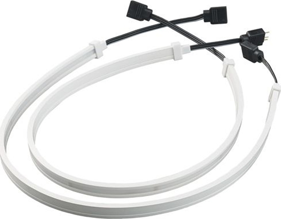 Изображение SilverStone Dwustronne paski LED ARGB LS04 2szt. (SST-LS04)