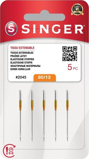 Picture of Singer Iga SINGER N2045 12/80 blister 5szt strecz