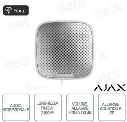 Attēls no SIREN OUTDOOR STREETSIREN/WHITE 30862 AJAX FIBRA 30862 (4823114006609)