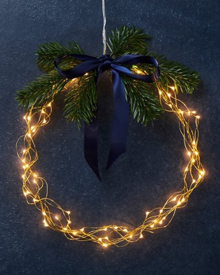 Picture of Sirius Home 30786, Light decoration figure, Gold, 160 bulb(s), LED, 6 V, 16 m