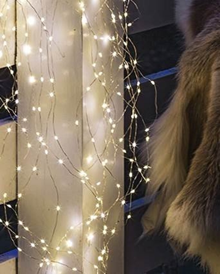 Изображение Sirius Home Knirke, 160 lamp(s), LED, Neutral white, Indoor/outdoor, Transparent, 2.4 W