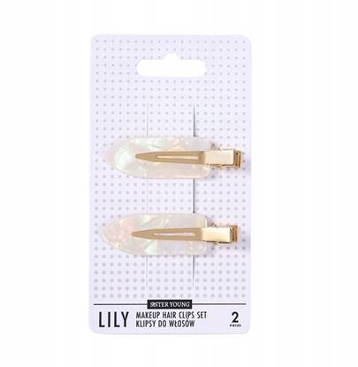 Picture of SISTER YOUNG_Lily Makeup Hair Clips Set klipsy do wosów Mermaid 2szt