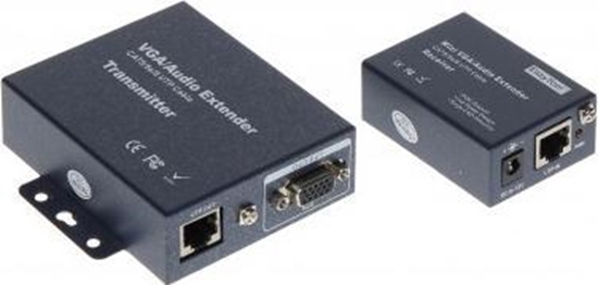 Изображение System przekazu sygnau AV EXTENDER VGA+AU/UTP