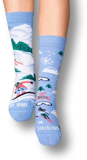 Picture of Skarpety biae szalestwo 41-46 EDUKAMP