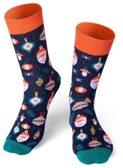 Picture of Skarpety dugie Bombki 43-46 EDUKAMP