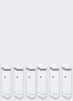 Изображение Skarpety Stance Core Crew 6 par White