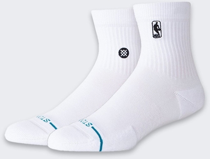 Attēls no Skarpety Stance Logoman St Quarter 1 para White