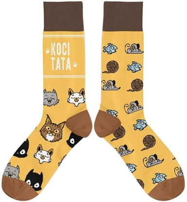 Picture of Skarpetki - Koci tata rozm. 37/41