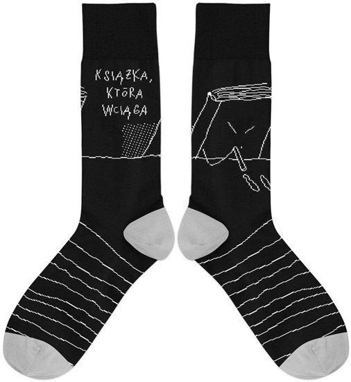 Изображение Skarpetki - Ksika, która wciga rozm. 37/41