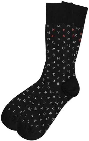 Изображение Skarpetki - Literki rozm.34/37