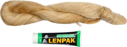 Изображение Skidol Hydrauliczny zestaw naprawczy pasta Lenpak 65g + pakuy lniane 100g (86761)