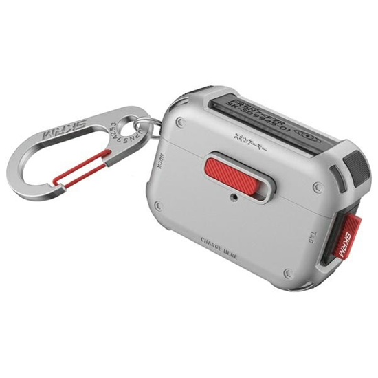 Изображение Skinarma case Mecha AirPods Pro 2 chrome