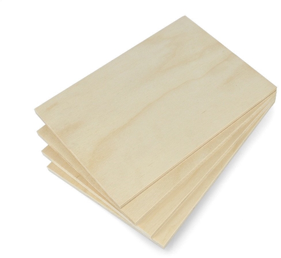 Picture of Sklejka brzozowa - 8mm - format A5 - 4szt.}