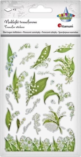 Picture of Skona Ting Naklejki transferowe Konwalie 2 plansze