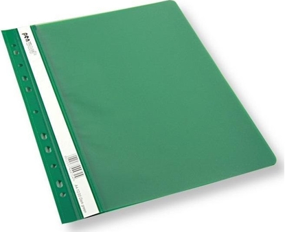 Изображение Skoroszyt A4 z perforacj ciemnozielony (20szt)