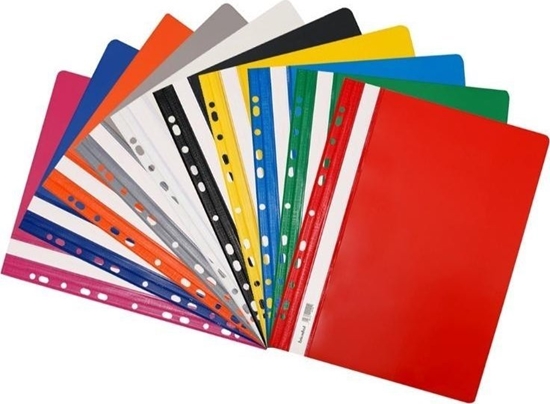 Picture of Skoroszyt twardy zawieszany PVC mix (10szt)