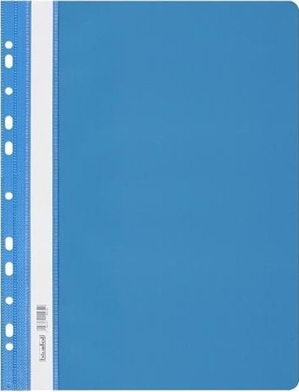 Picture of Skoroszyt twardy zawieszany PVC niebieski (10szt)