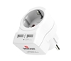 Picture of Skross In-line socket + USB White