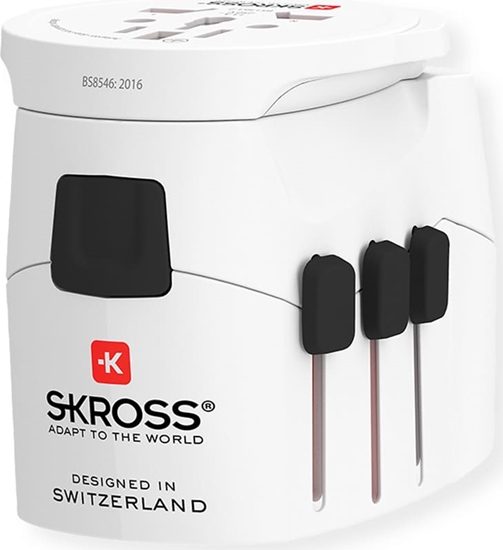 Picture of Skross PRO Light USB 2A - World with USB C cable, worldwide
