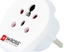 Attēls no Skross Travel adapter Denmark, India - Israel to Europe White