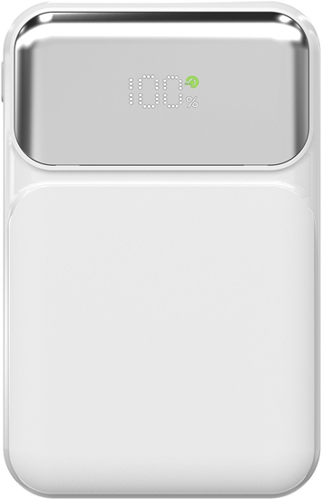 Picture of S-Link P104 Powerbank 10000 mAh z wbudowanymi kablami, HSC 22.5W, PD 20W, biay