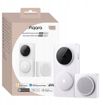 Picture of SMART HOME G410 DOORBELL CAM/HUB WHITE CH-C09D-W AQARA