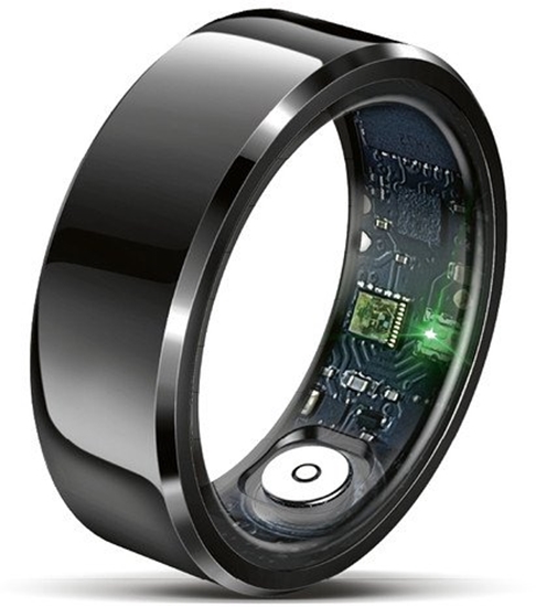 Picture of Smart Ring AccousticSheep felixx SR6-Schwarz-Größe 12 (67,2mm)