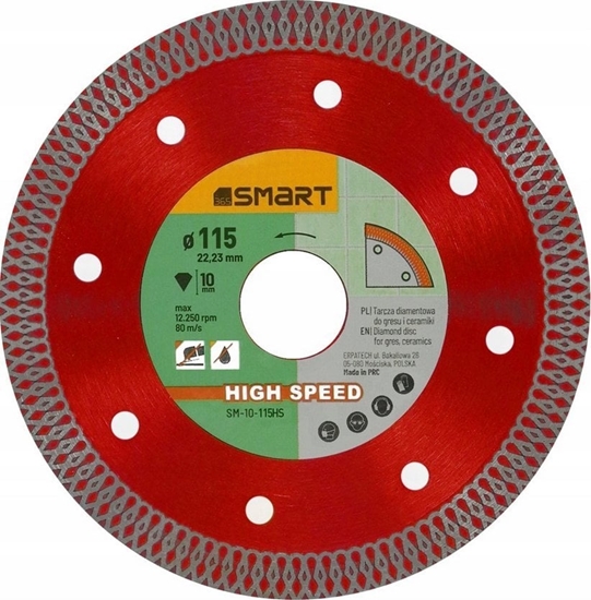 Picture of Smart Tarcza diamentowa High Speed 115mm (SM-10-115HS)
