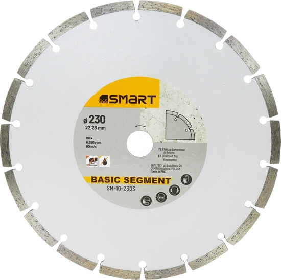 Изображение Smart Tarcza diamentowa segmentowa 230mm (SM-10-230S)