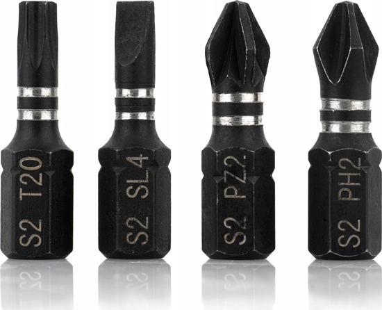 Picture of Smart Zestaw bitów udarowych PH PZ TX + adapter 15 szt.