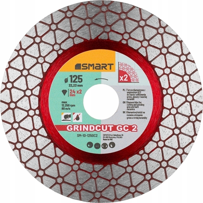 Picture of SMART365 Tarcza 2w1 do obróbki i szlifowania gresu i ceramiki (10-125GC2)