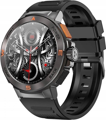 Picture of Smartwatch Blitzwolf Smartwatch BlitzWolf BW-AT5 AMOLED 1.43" IP67 Bluetooth 5.3 (czarny)