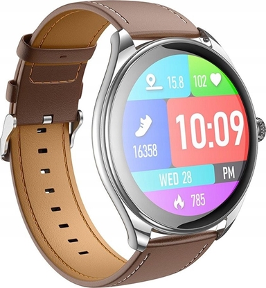 Attēls no Smartwatch Hoco HOCO smartwatch z funkcj rozmowy AMOLED Y22 srebrny